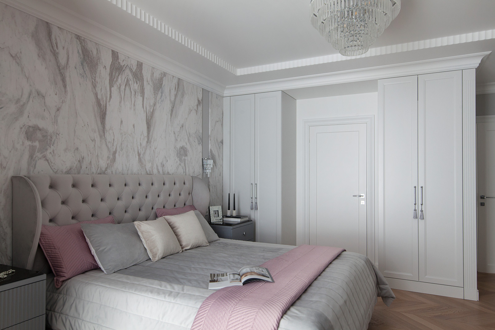 Интерьер квартиры в стиле современной классики 105 кв.м.