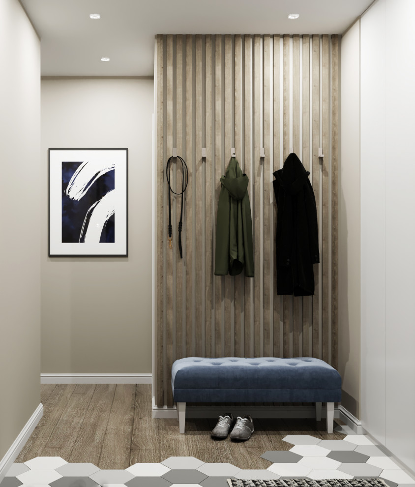 Трёхкомнатная квартира для семьи из 5 человек. 75 кв.м.