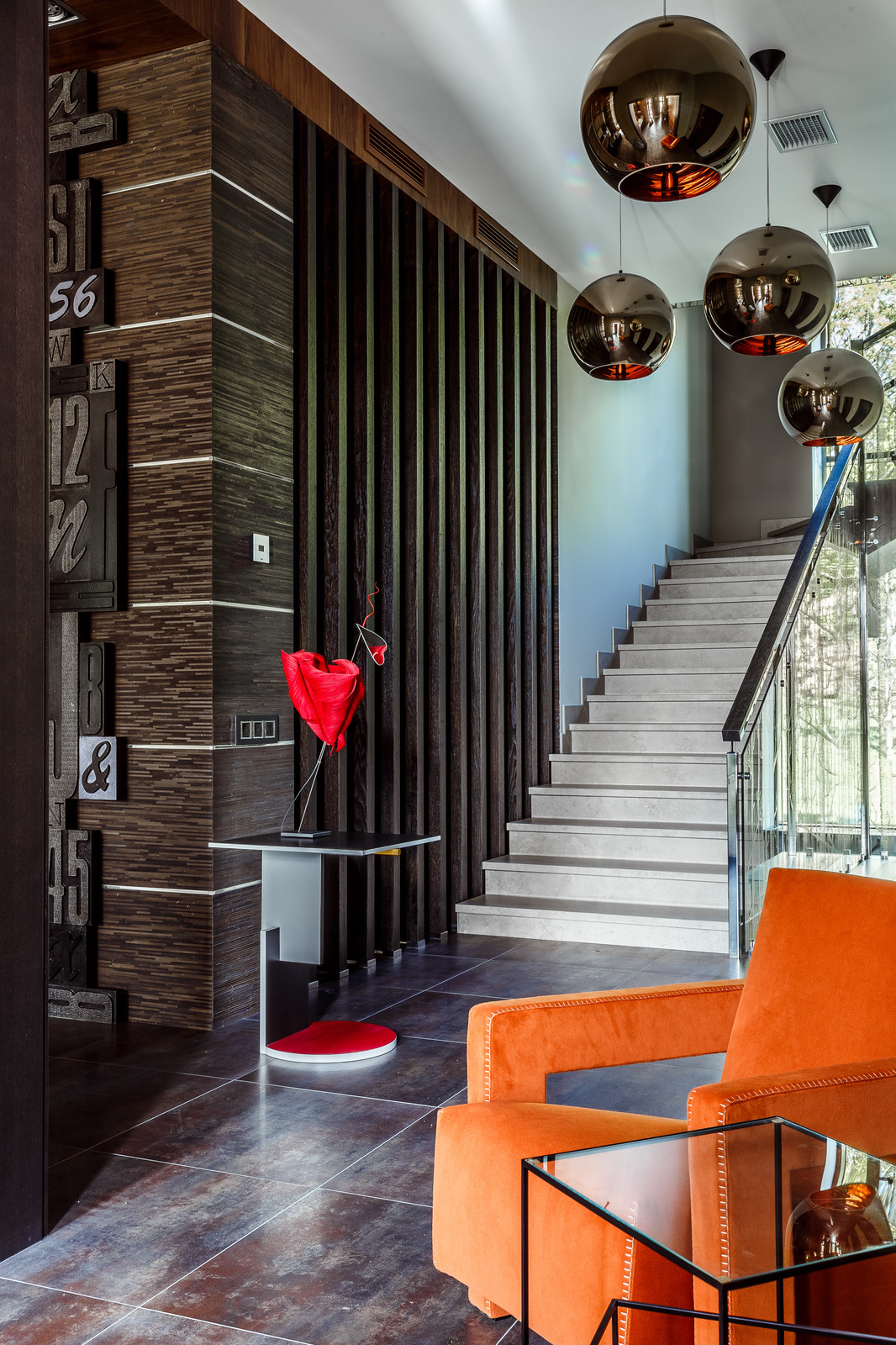 Интерьер частного дома в современном стиле