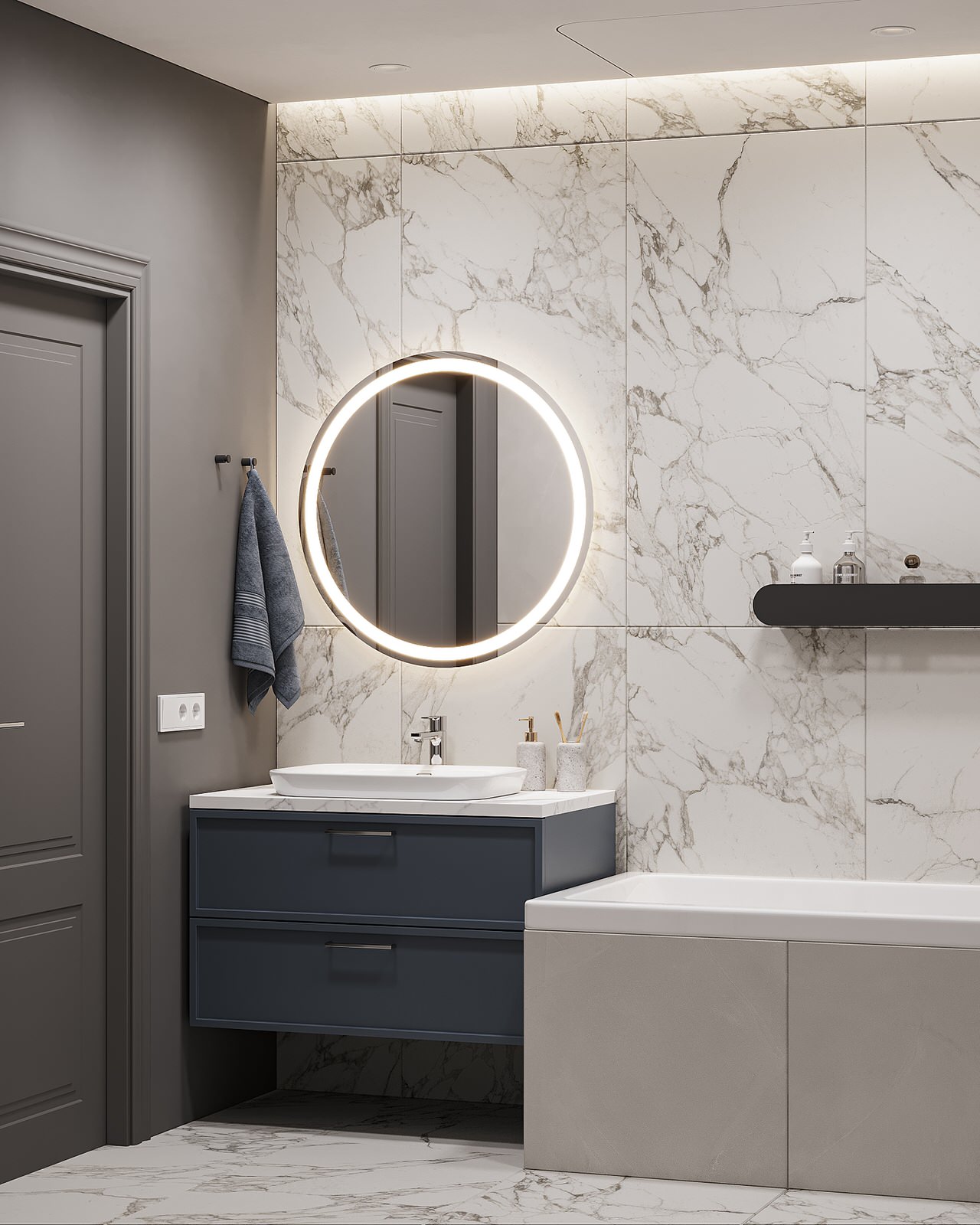 Дизайн-проект квартиры 62 м2 г. Ярославль