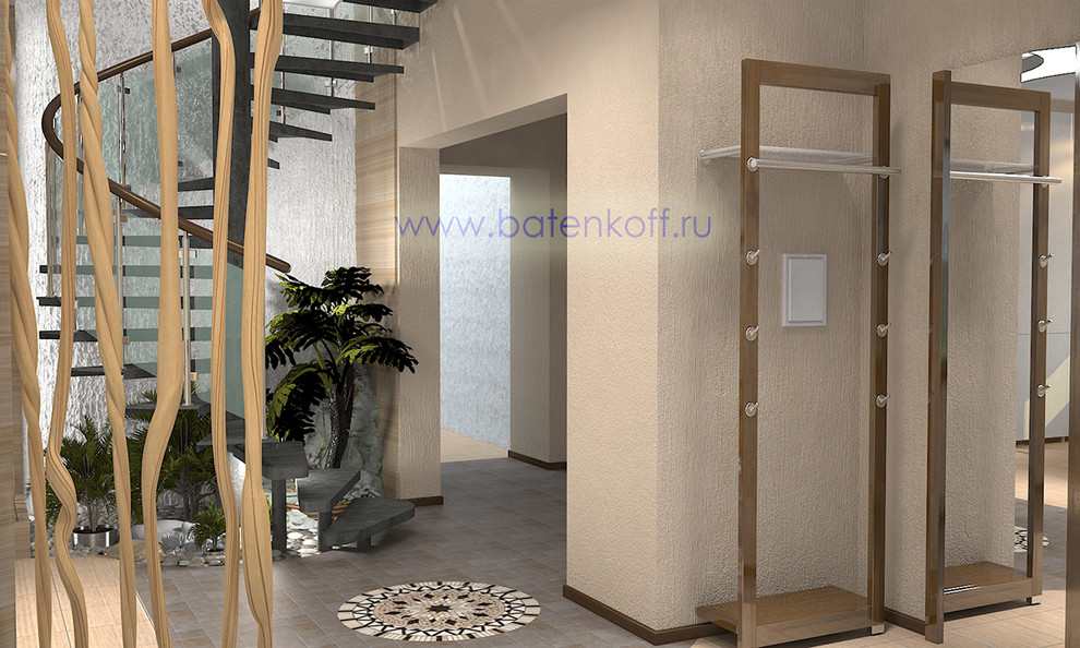 Дизайн интерьеров комнат. Совместный проект с Hoff.