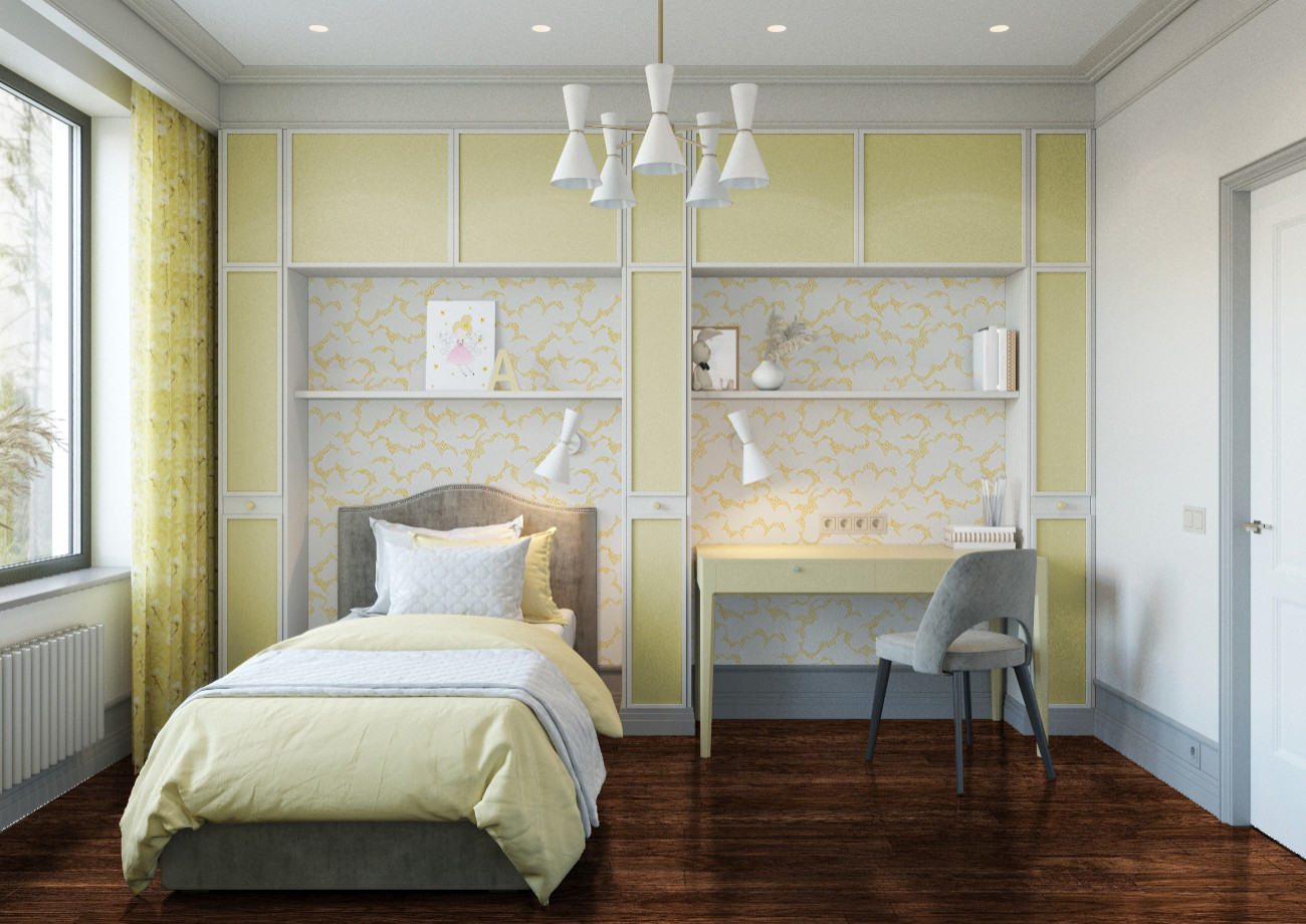 Свежая классика в светлых тонах