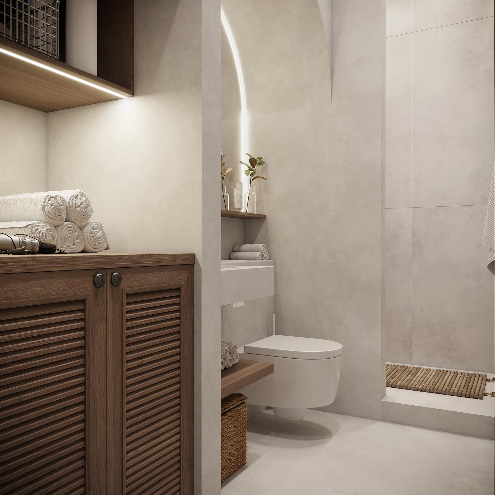 Дизайн-проект квартиры в центре 50.1 кв.м