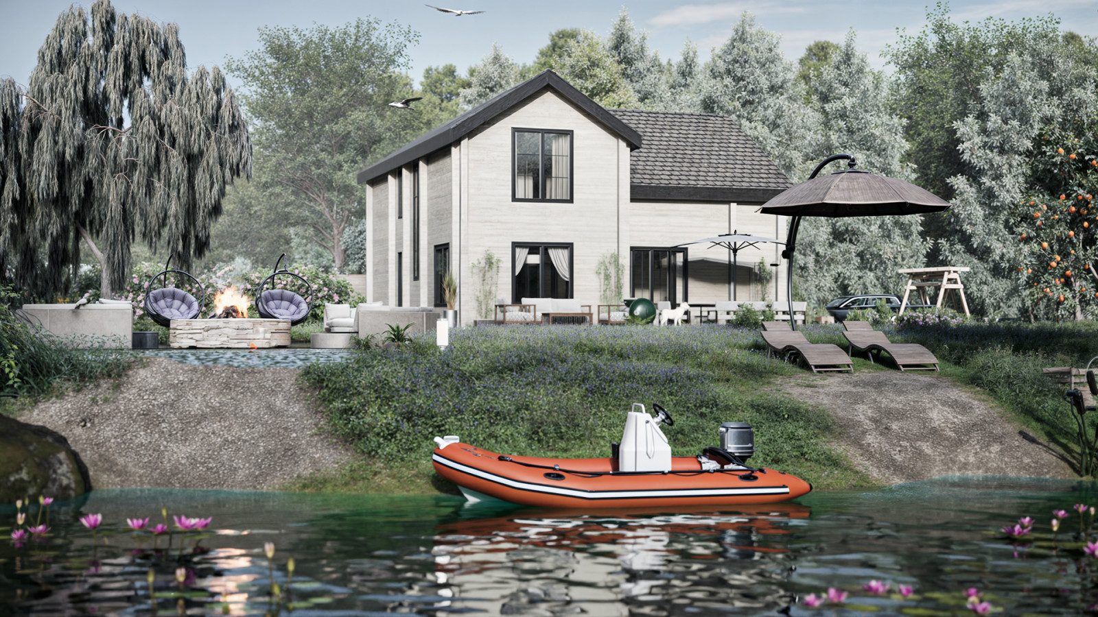 Проект брусового дома