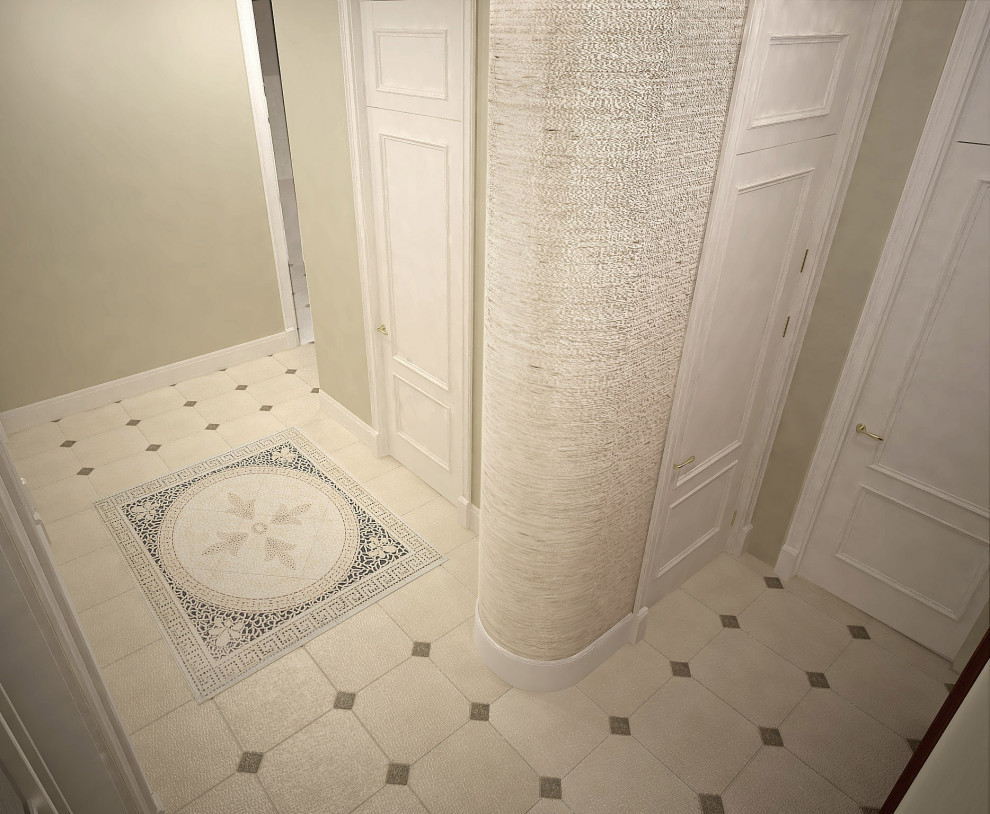 архитектурно-дизайнерский проект квартиры 104 кв.м с частичной перепланировкой