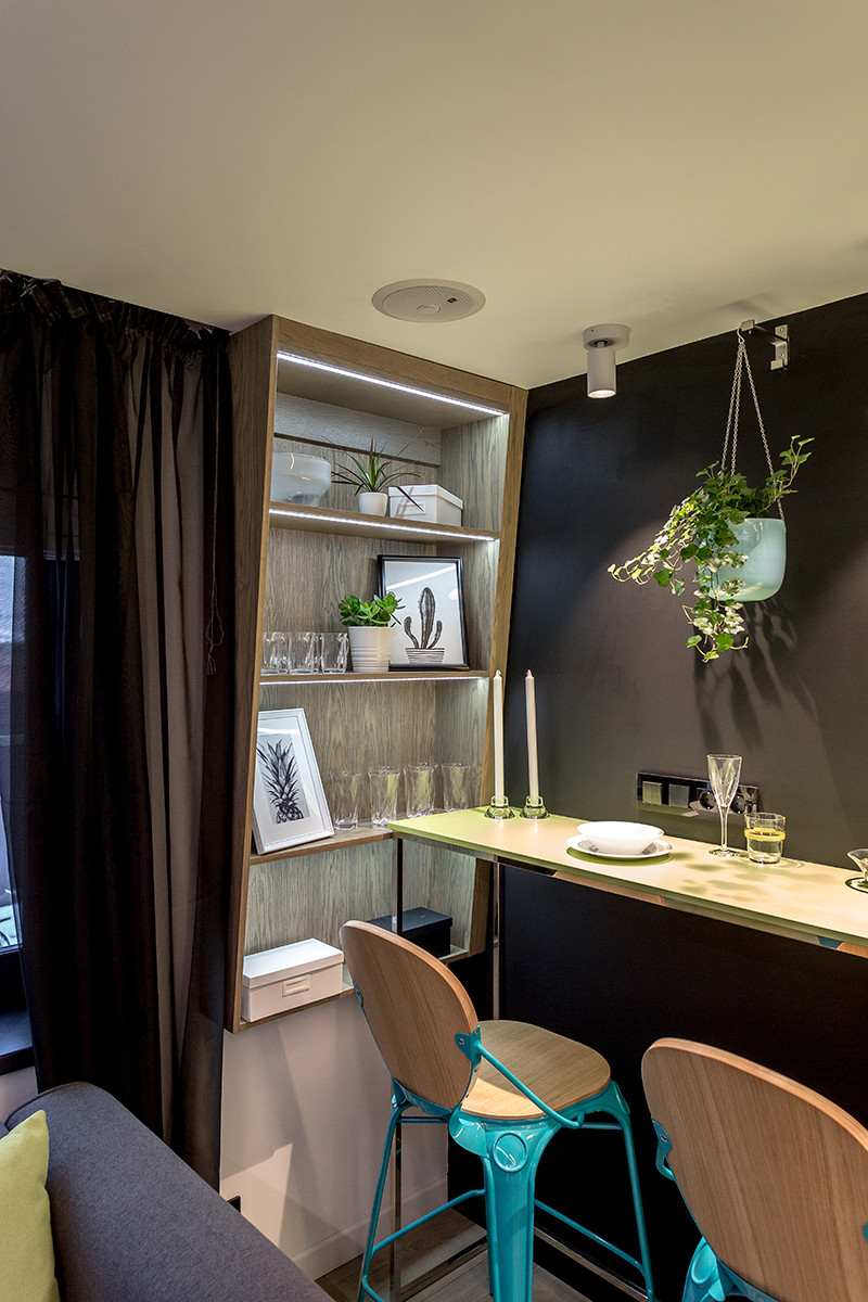 Гостиная с вертушками