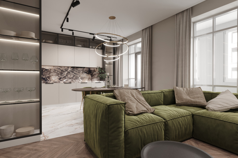 Кухня-гостиная