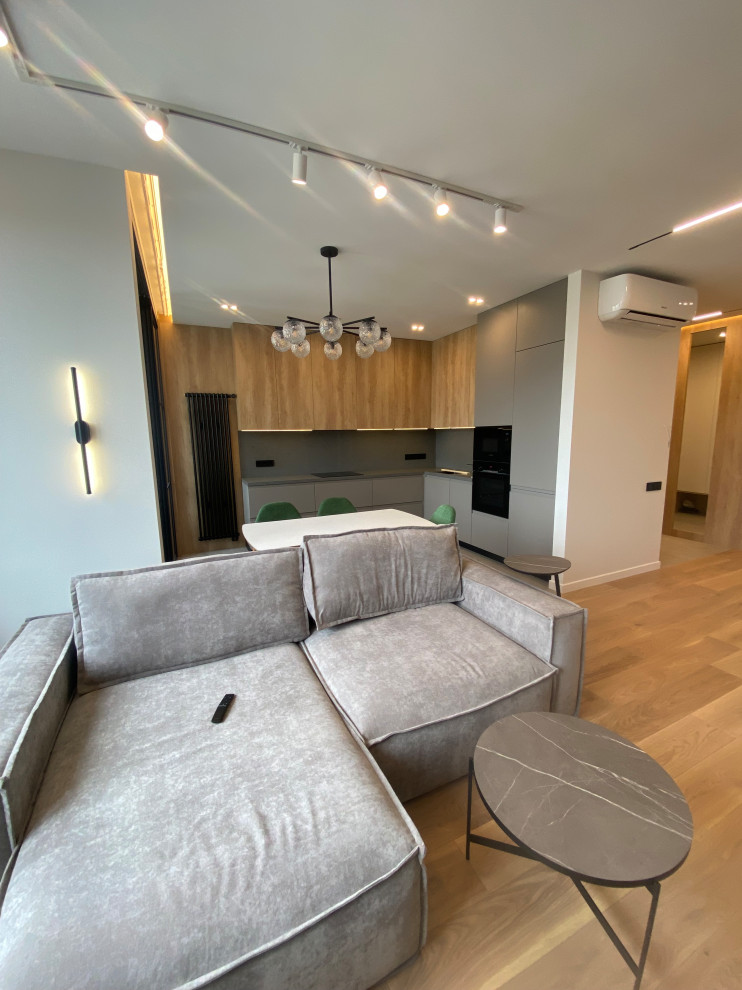 Реализация дизайн-проекта для квартиры 63 м2.