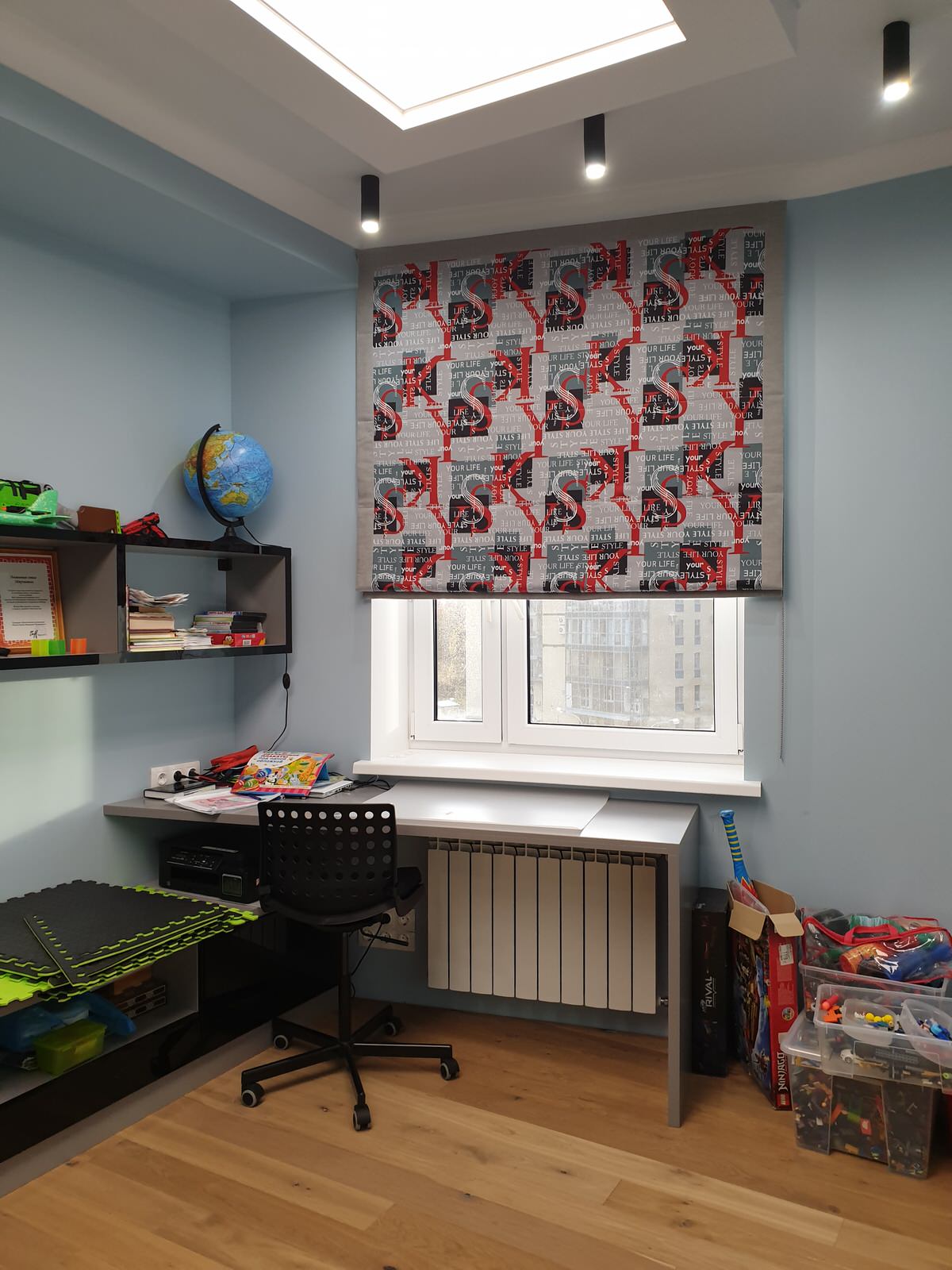 Обложка проекта: шторы в детскую