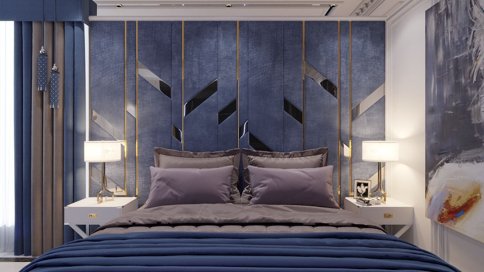 House Design in Pastel Shades