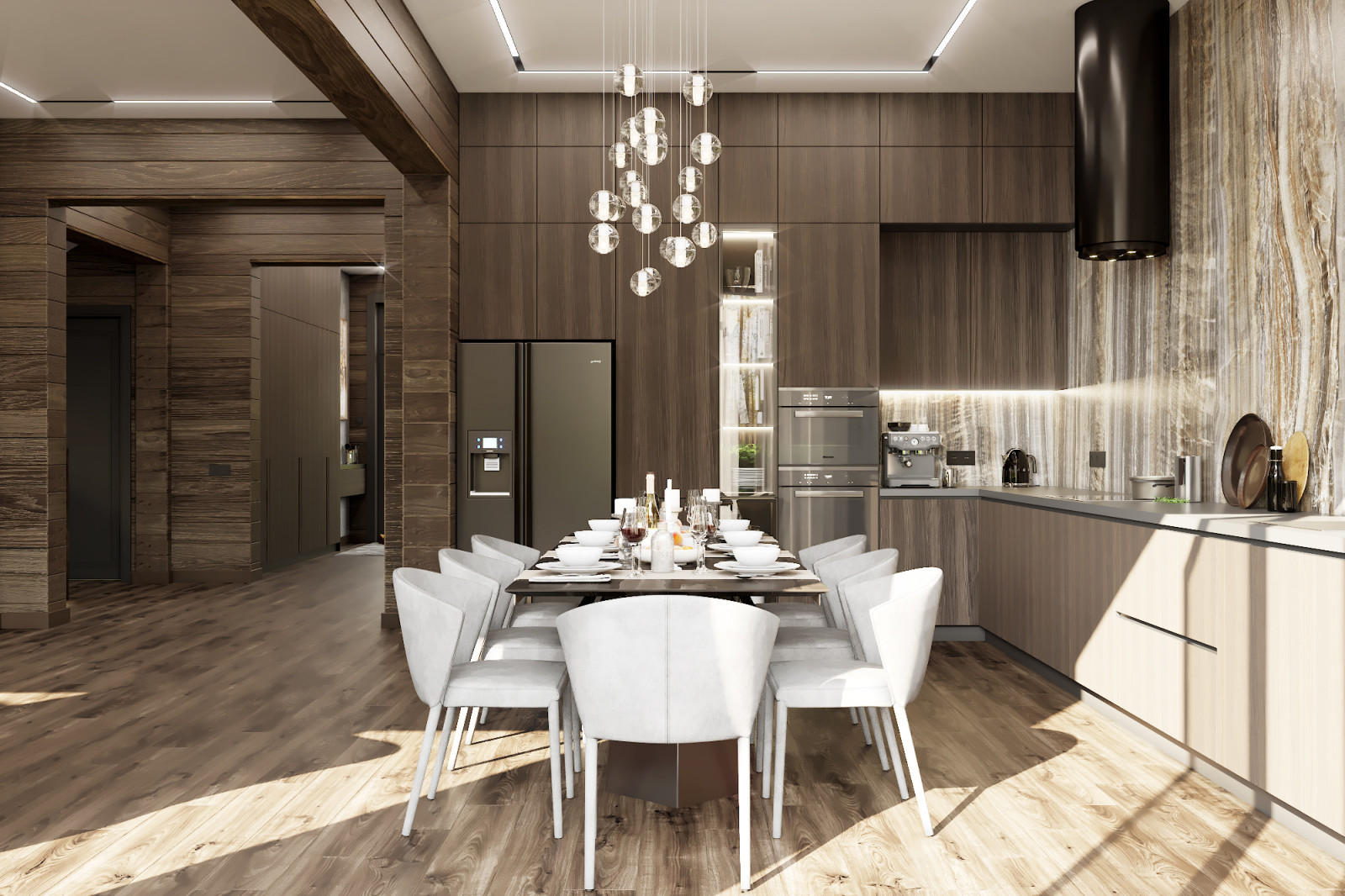 Дом "Сибирская сказка" 250 м2