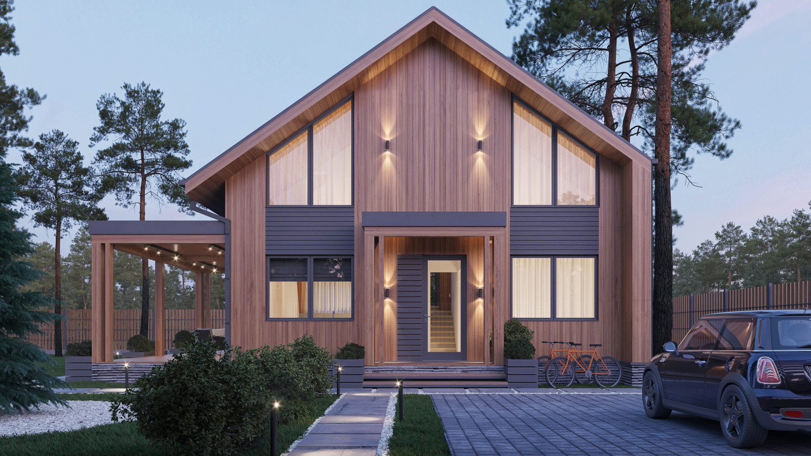 Проект для отдыха за городов в Московской области