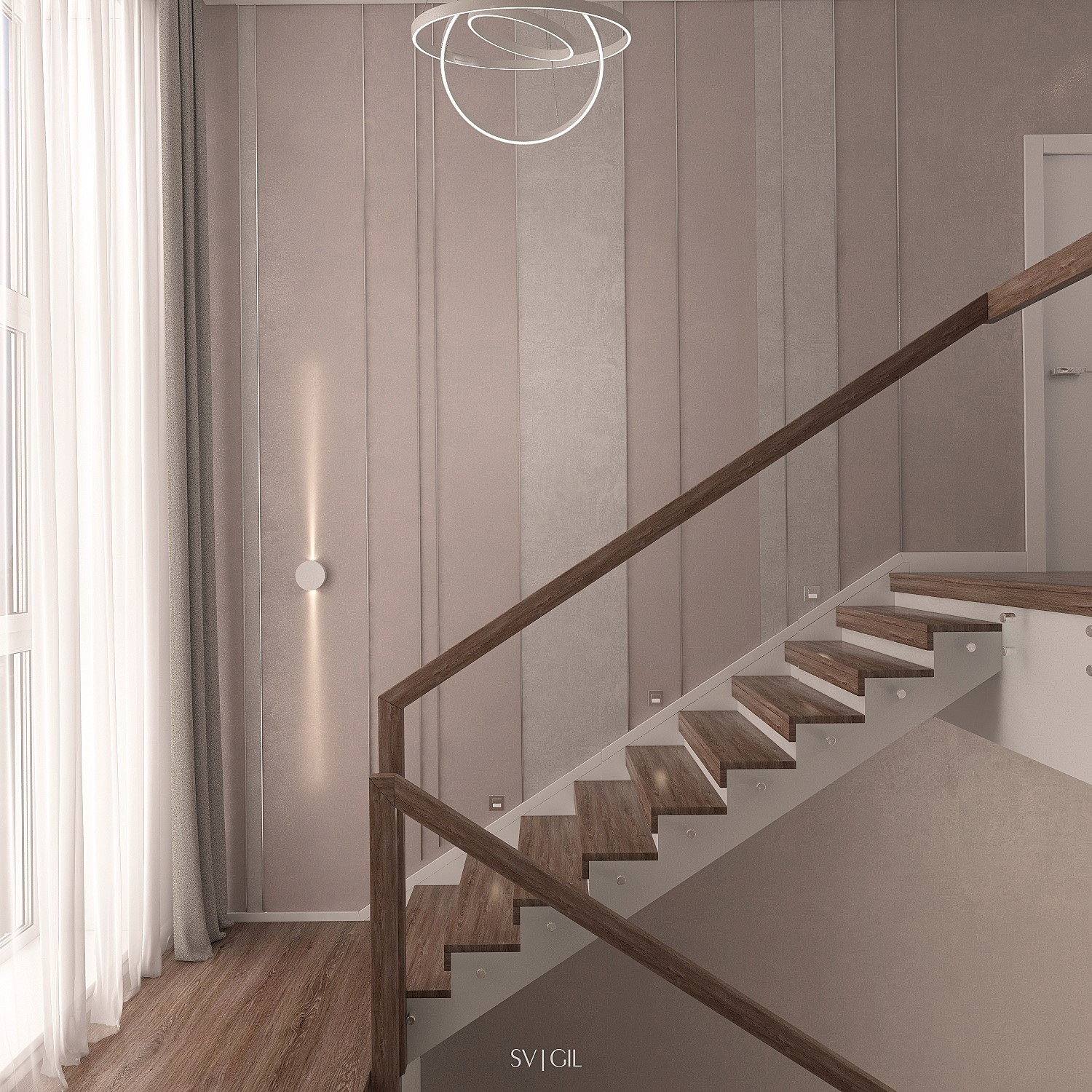 Современный интерьер коттеджа