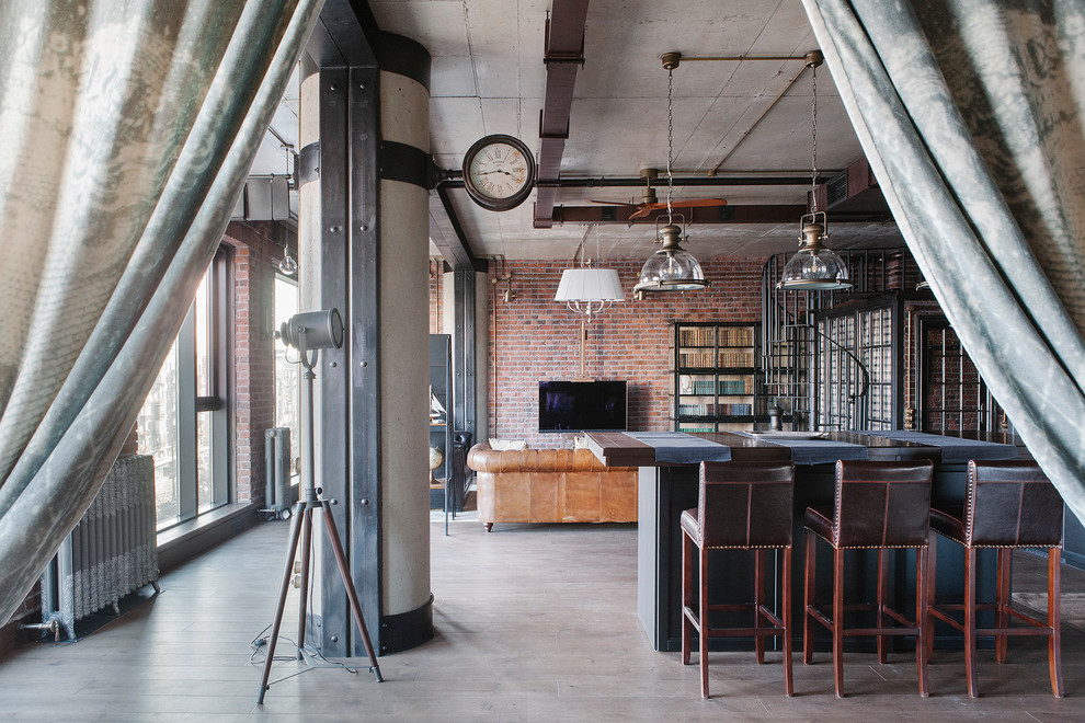 В гостях: Ретро-лофт с пожарным гидрантом