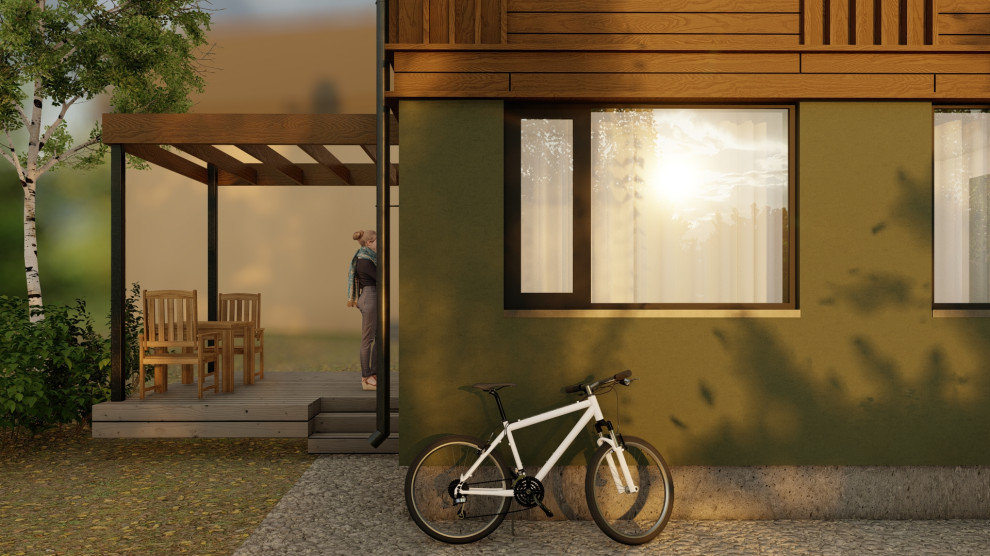 Дача в лесу