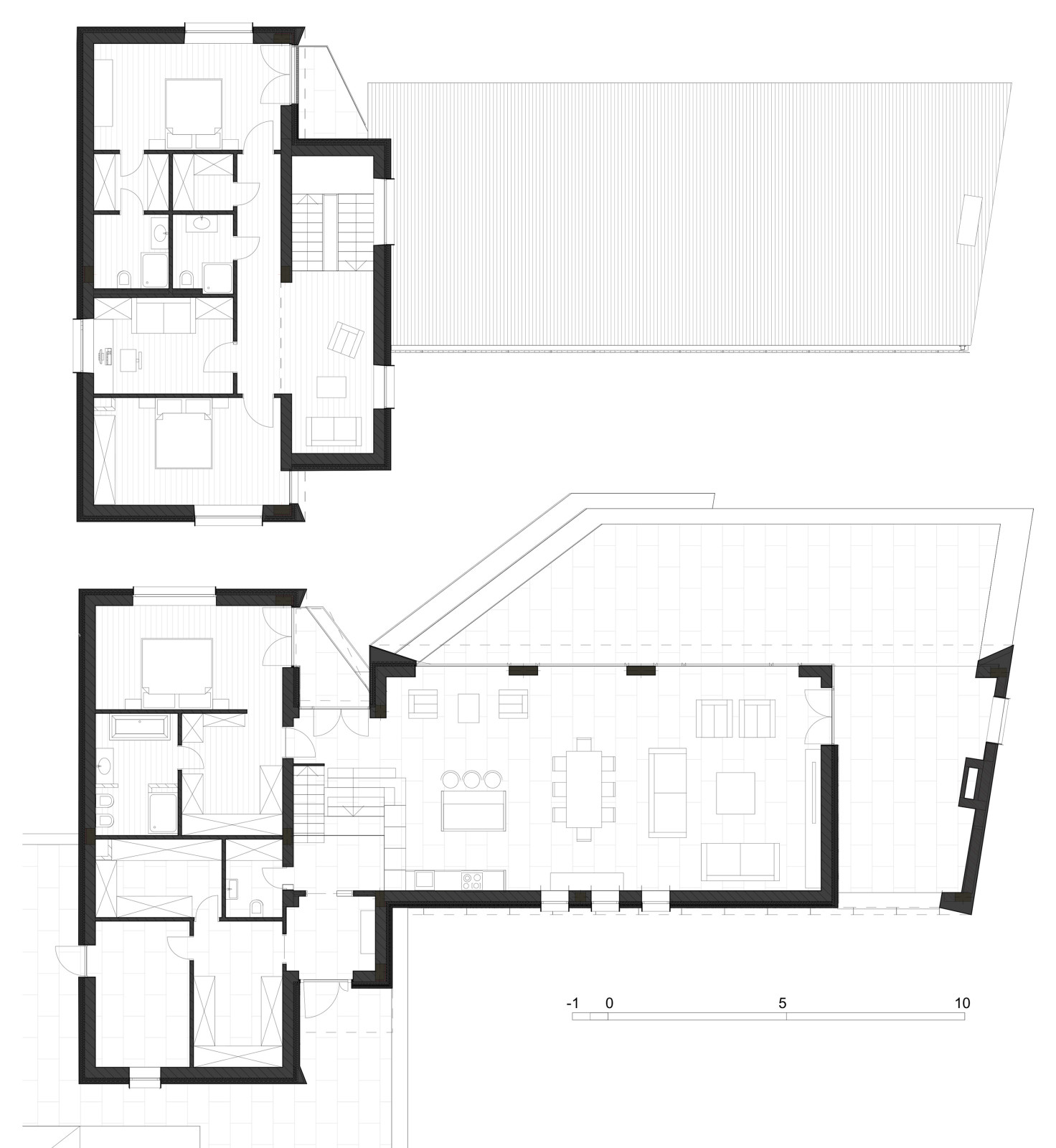 Дом на рельефе