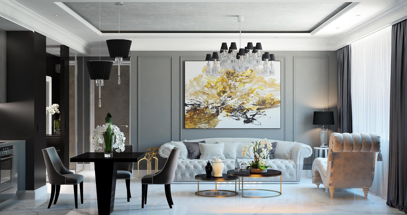 Оттенки Серого