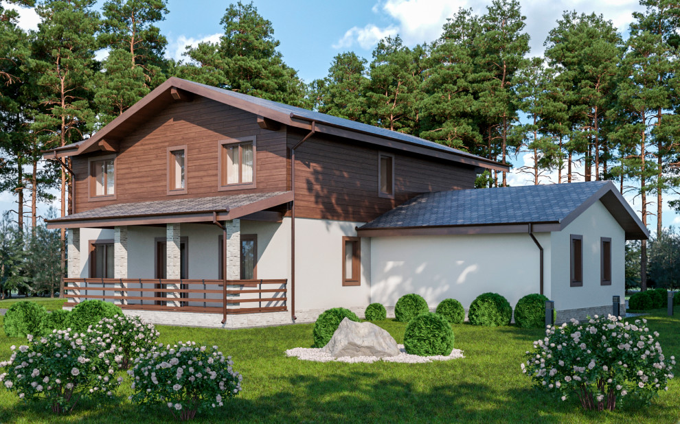 Проект дом Тип 8 ГБ