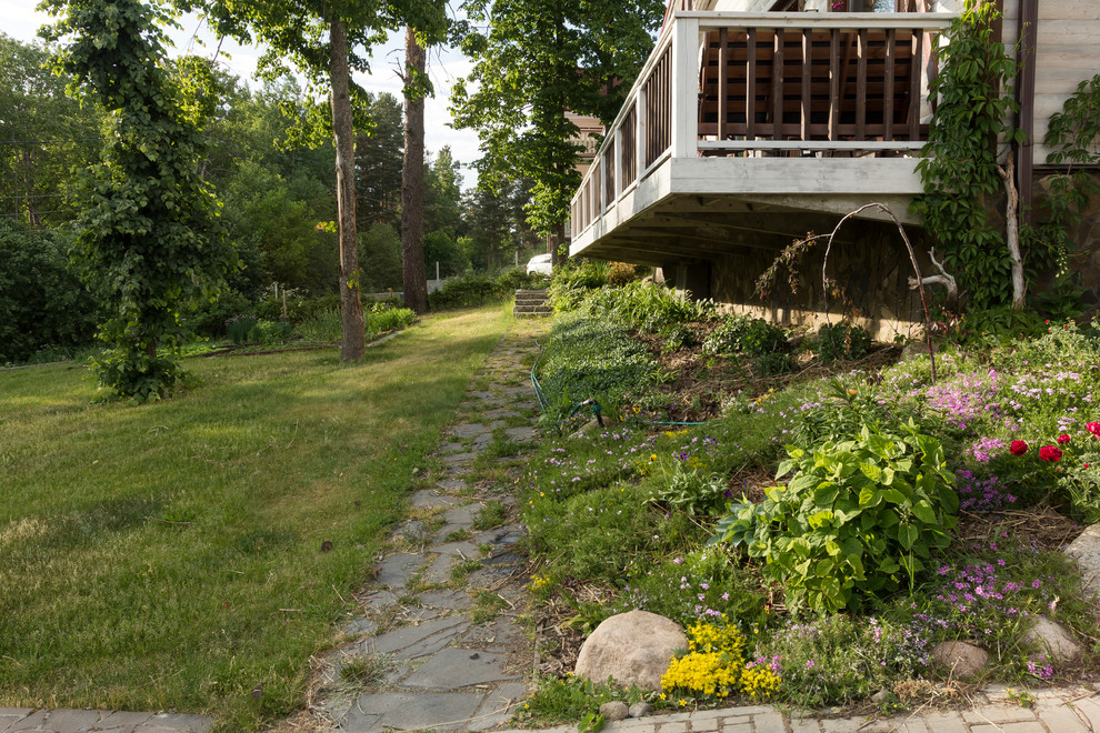 Ландшафт участка загородного дома (Маткачи)