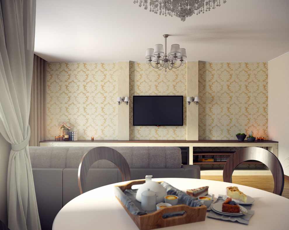 Проект 2 комнатной квартиры в квартале "Novin"