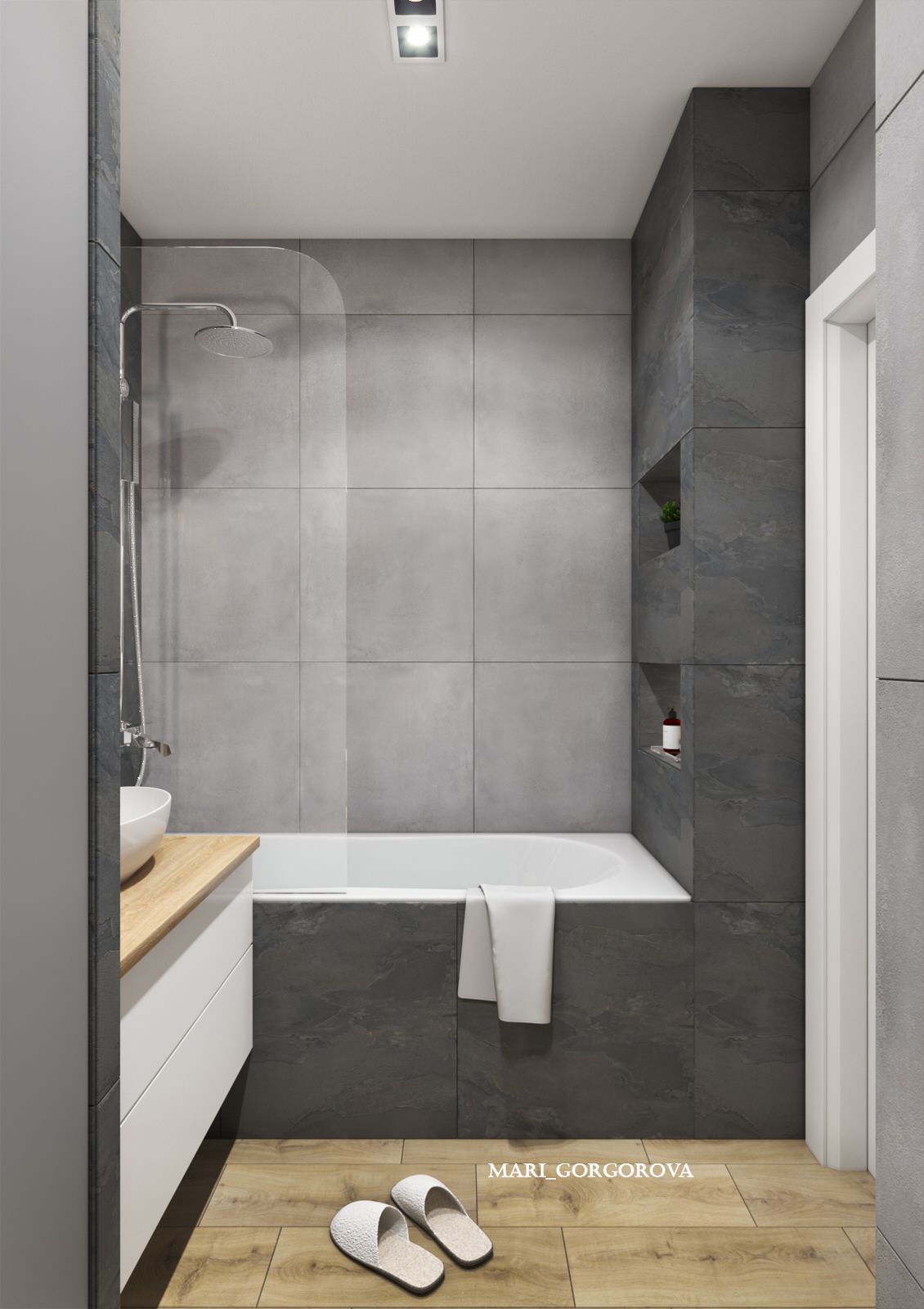 Трёхкомнатная квартира на ул. Обручевых