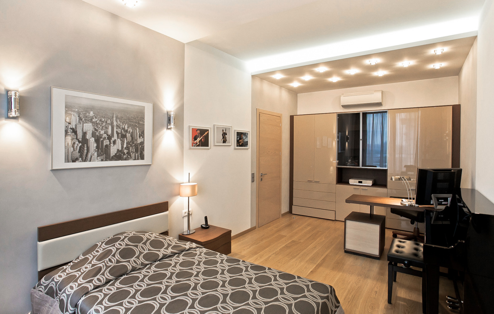 Минимализм в теплый тонах. Квартира. ЖК "Residence" . Санкт-Петербург