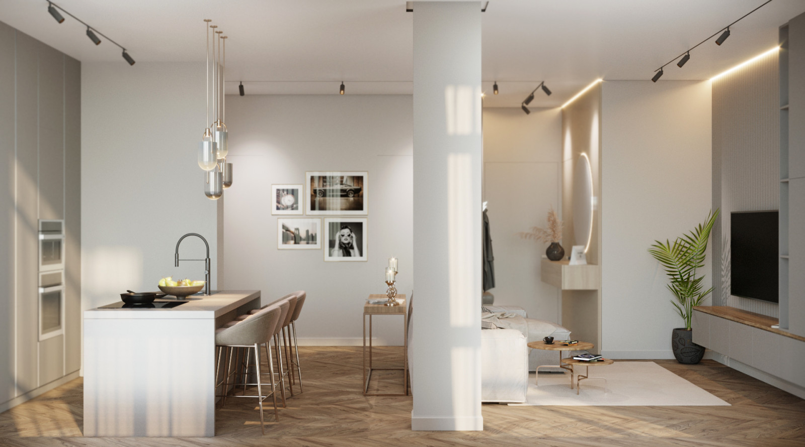 Проект квартиры в ЖК Гулливер