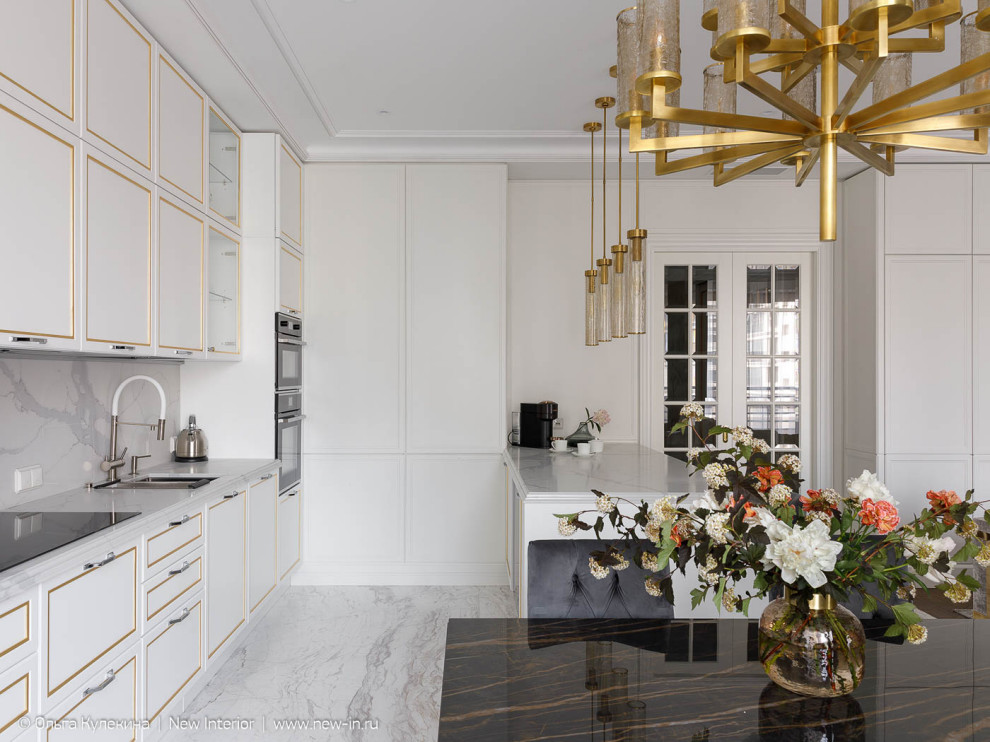 Квартира на Крестовском в стиле современная классика - 125 м²