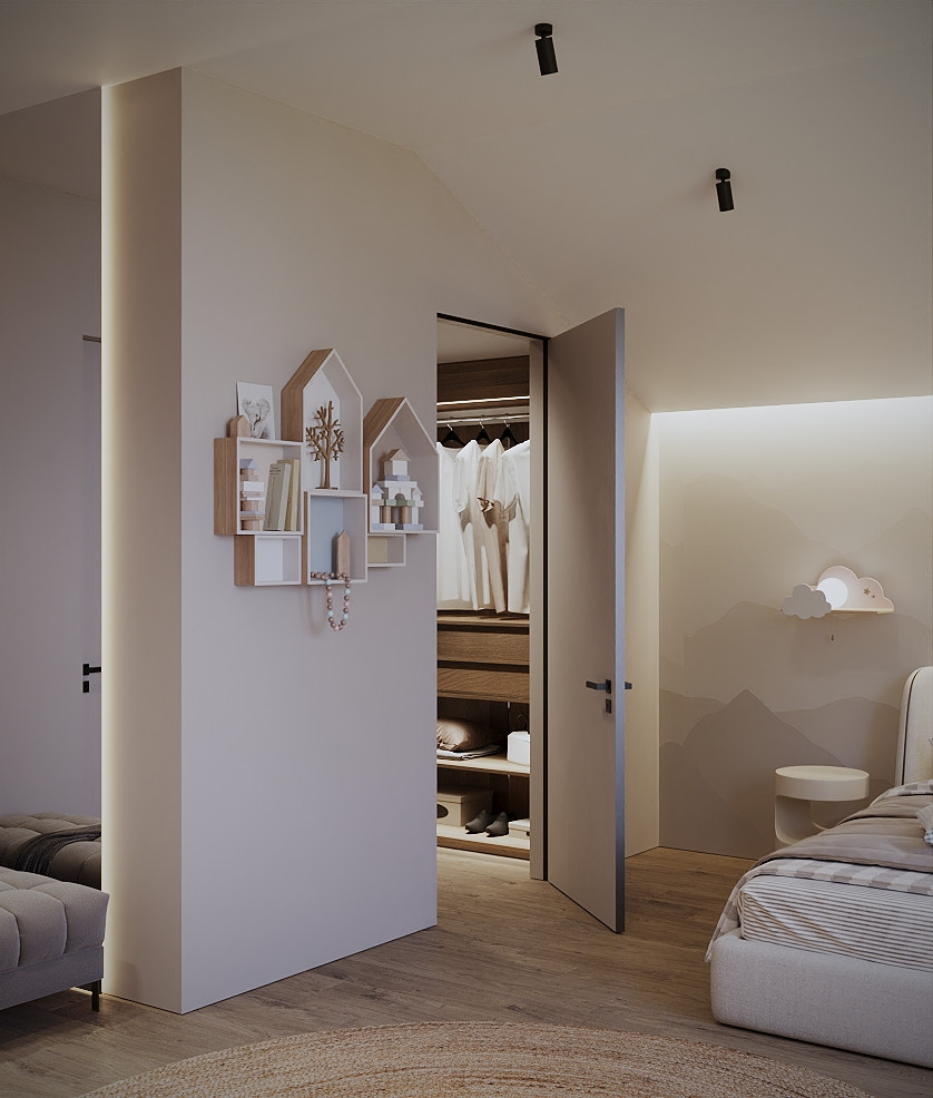 Дизайн интерьера в Образцово - 2 этаж