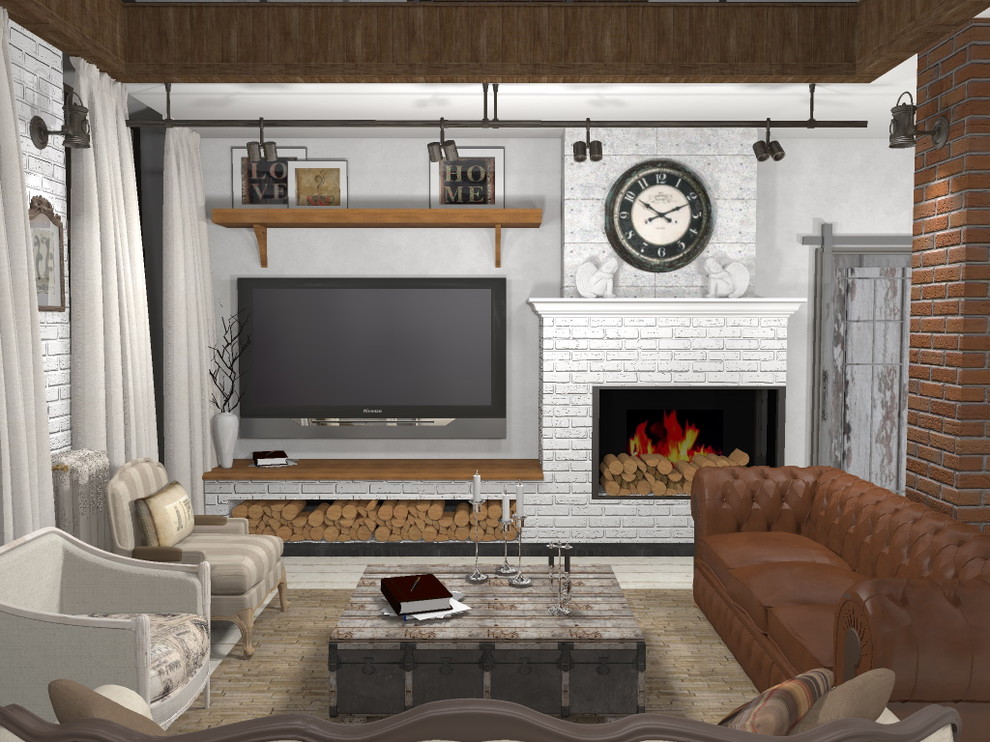 Дом в винтажном стиле