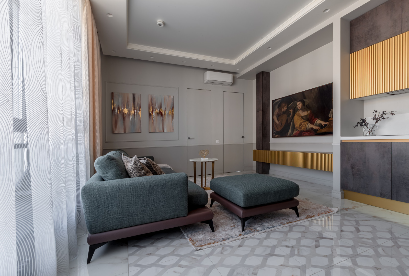 Проект напечатанный в журнале INTERIOR COLLECTION