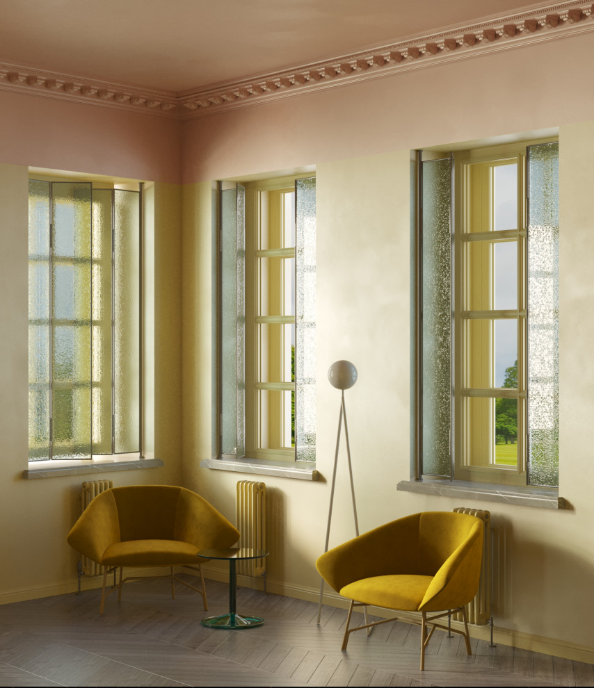 Дизайн спальни и библиотеки в усадьбе XVIII века