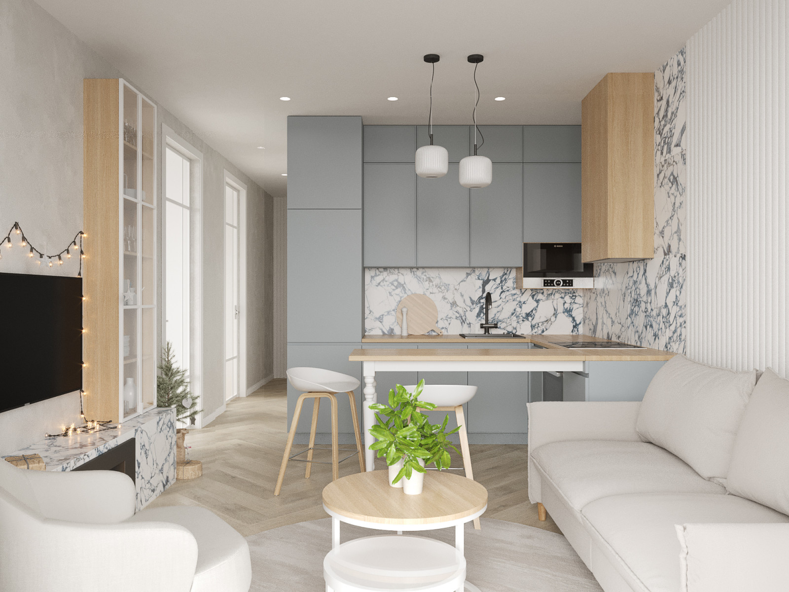 Обложка проекта: Квартира на Белградской