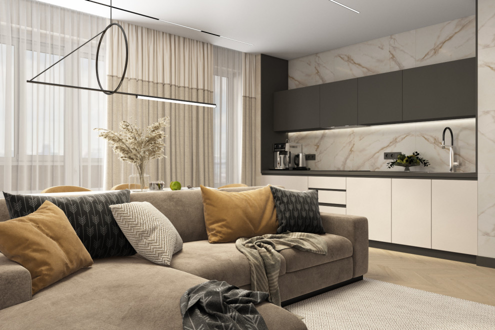 Проект 4-комнатной квартиры в Москве