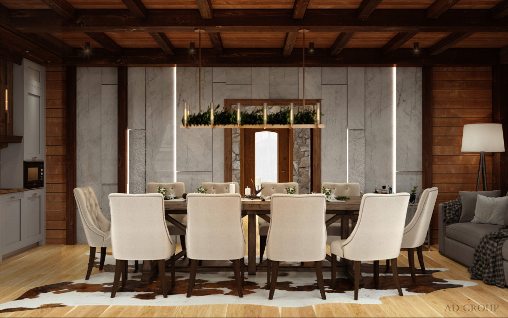 Банный комплекс в стиле Шале