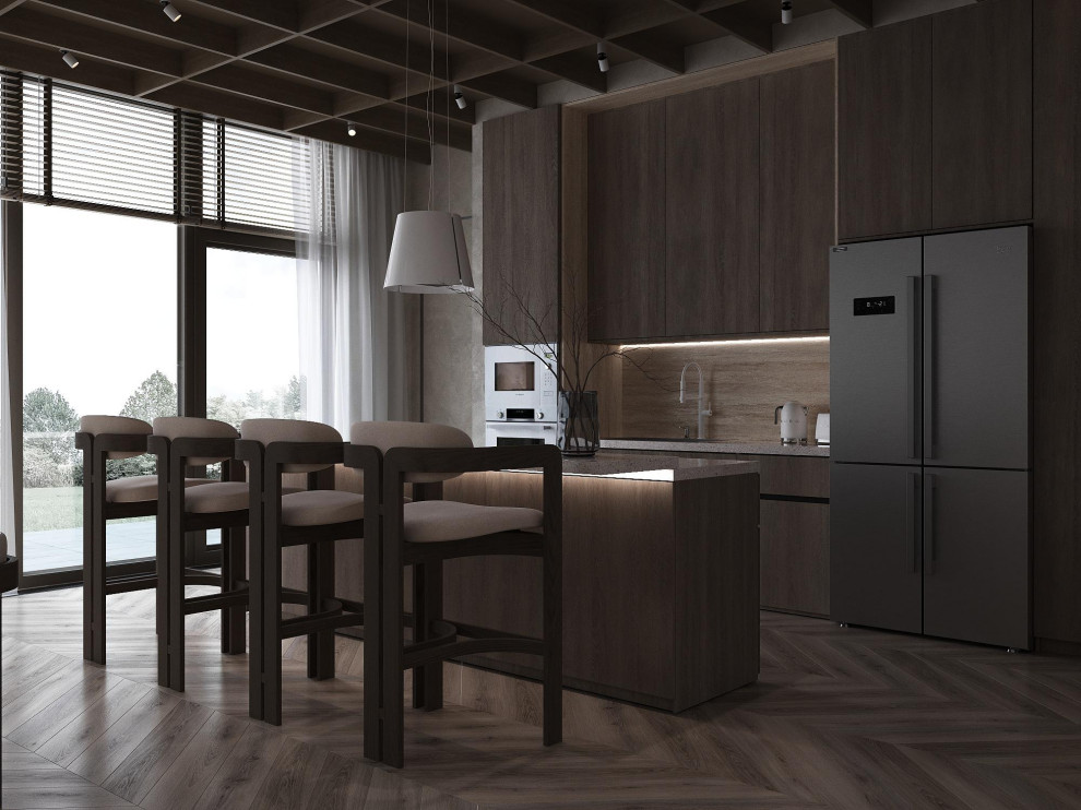 Дом в стиле джапанди в Казани