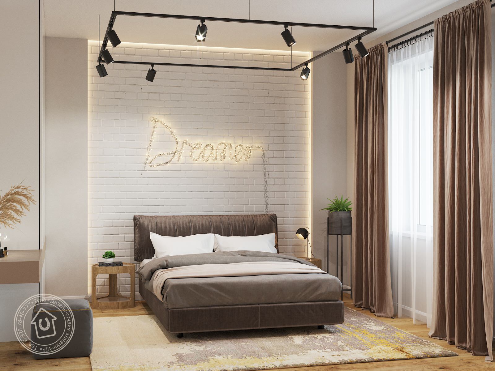 Дизайн-проект детской г.Тула