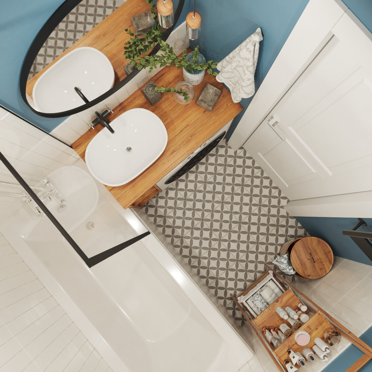 Дизайн и ремонт трехкомнатной квартиры (м. Селигерская)