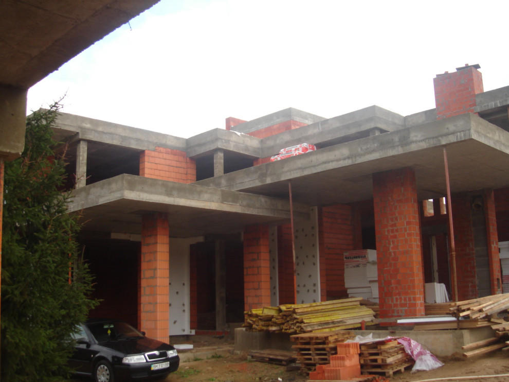 Проект индивидуального жилого дома. Каменка