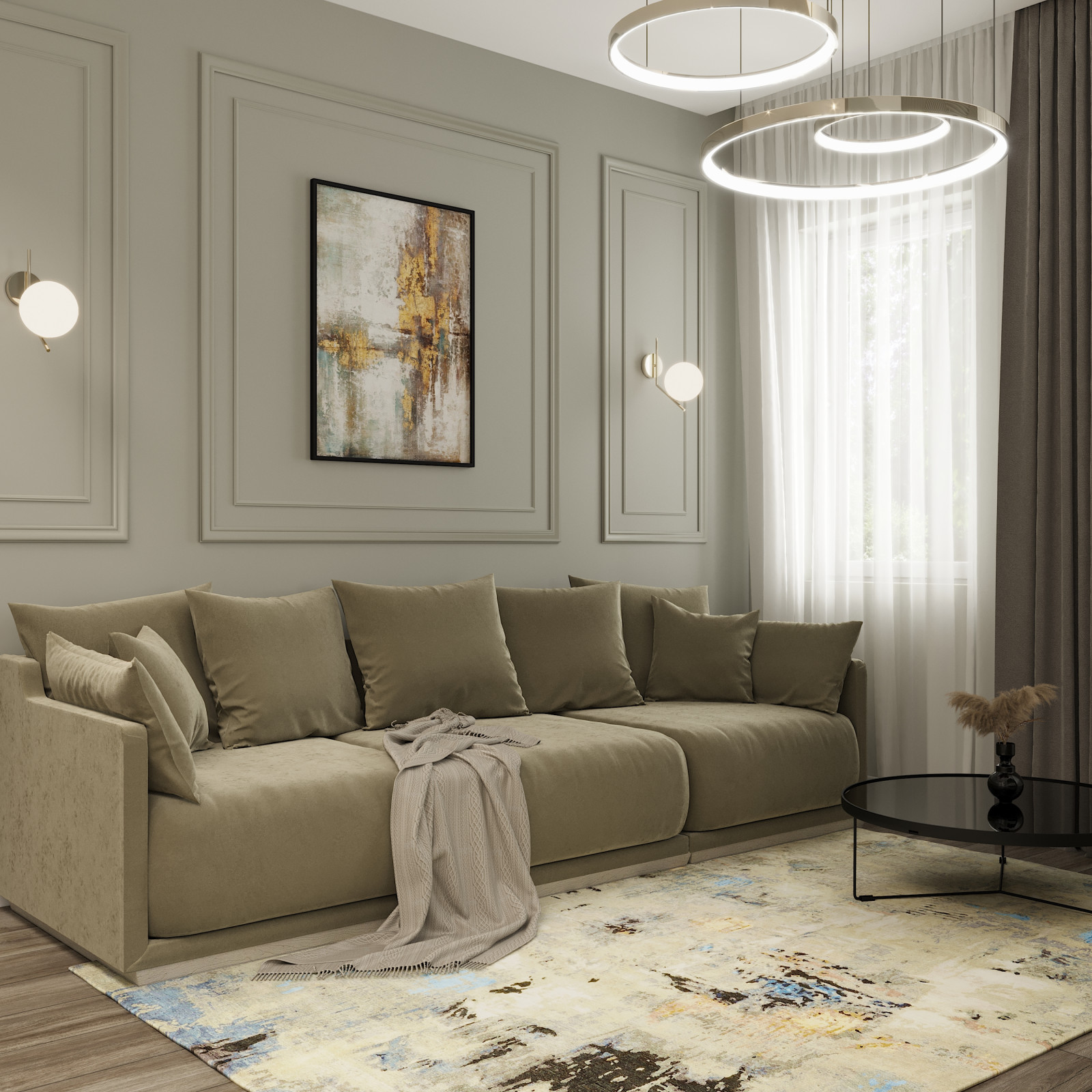 Квартира 98 кв.м  в ЖК "Семья" , Воронеж.