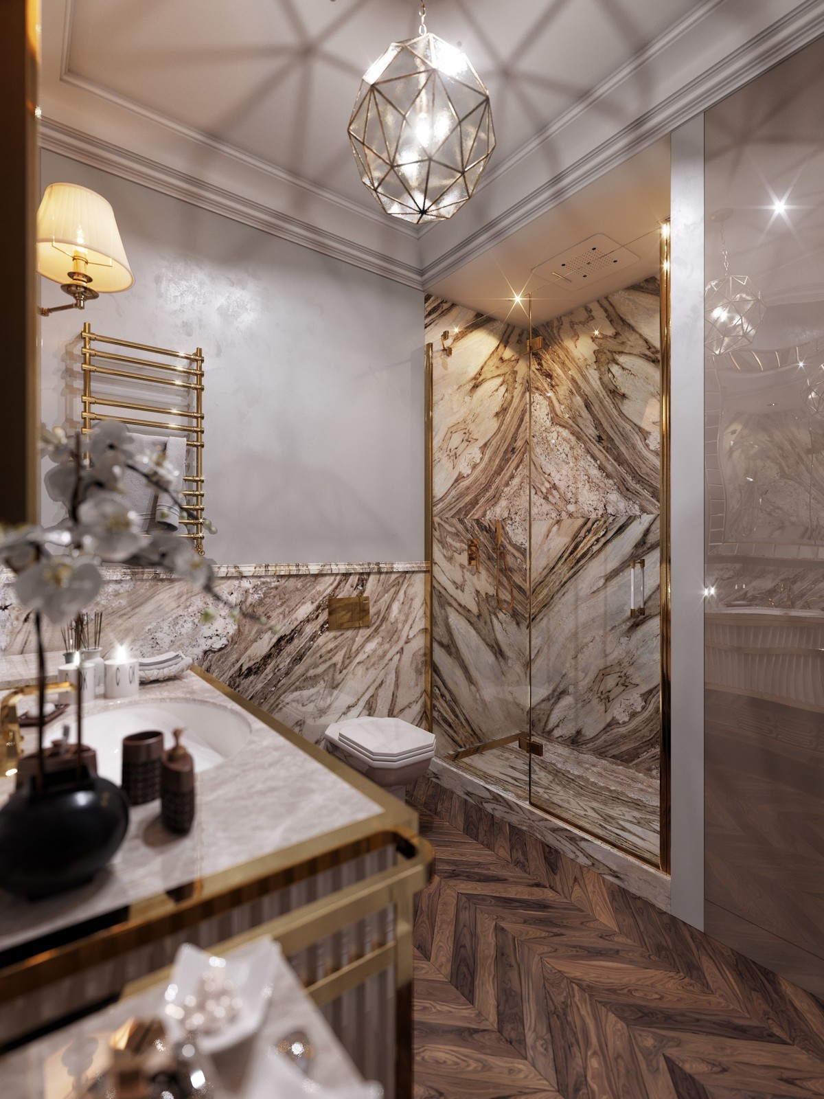 КВАРТИРА В СТИЛЕ ЭКЛЕКТИКА В ЖК BALCHUG RESIDENCE