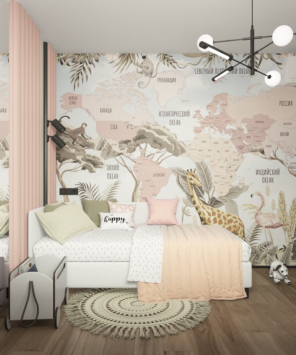 Интерьер детской комнаты, дизайнер Наталья Шевлякова