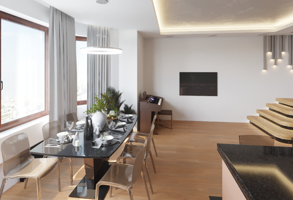 Двухэтажная квартира в Москве