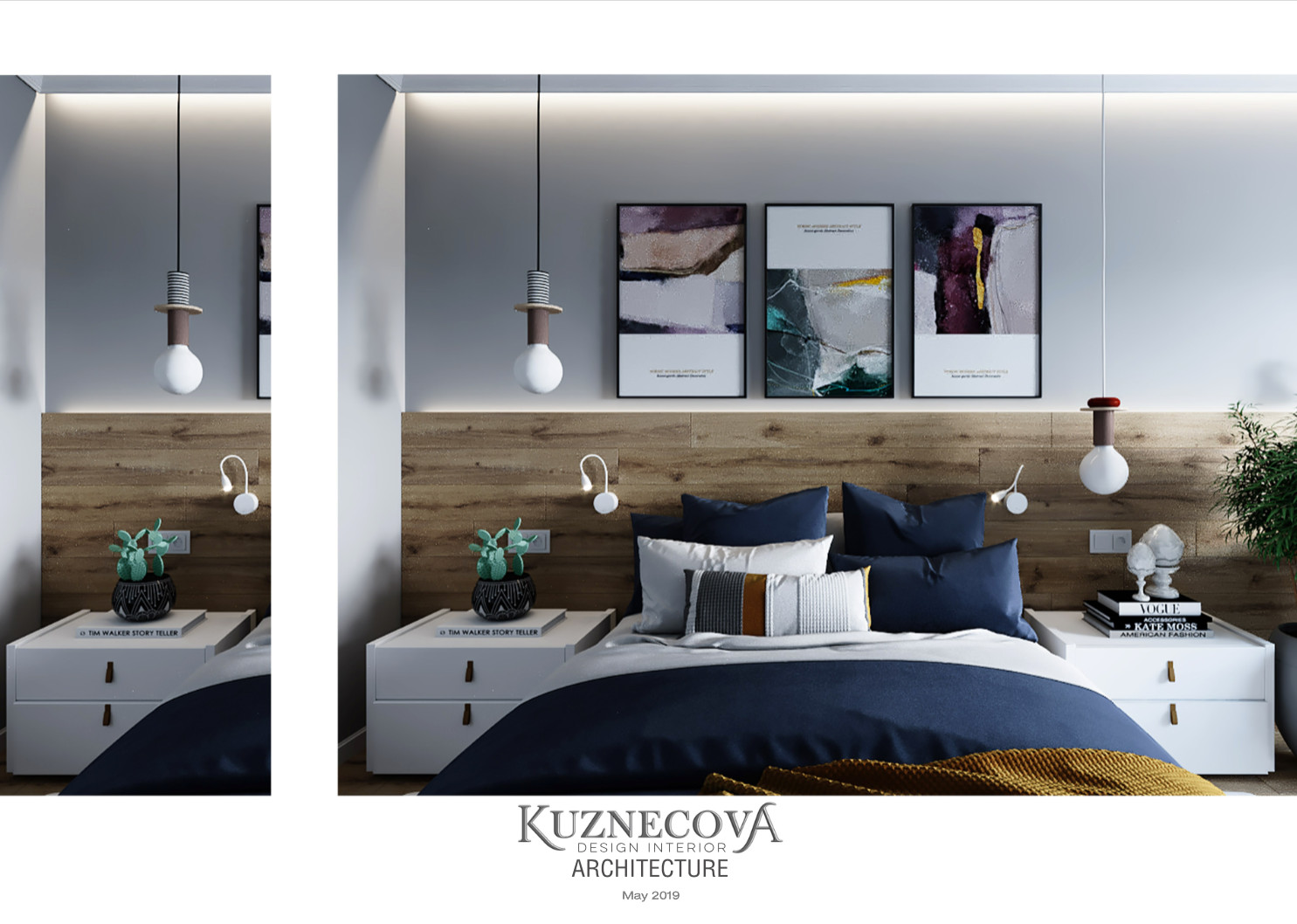 Дизайн проект квартиры 59 кв.м.