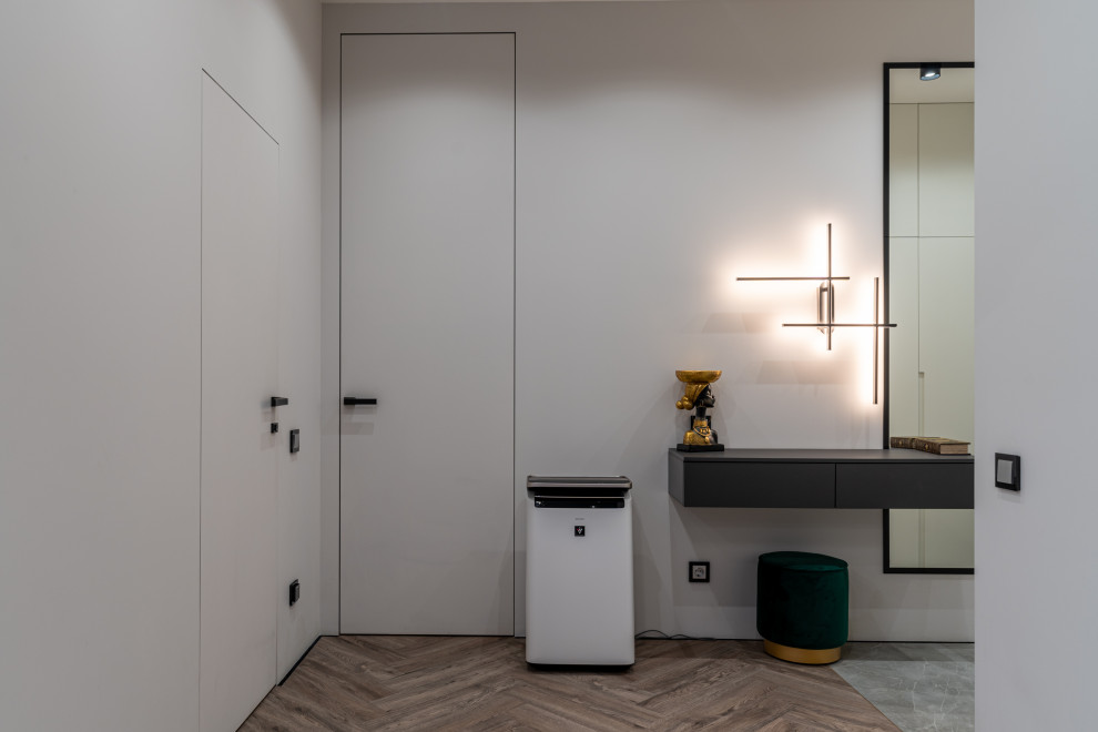 Дизайнерский интерьер московской квартиры 64 м2 ""