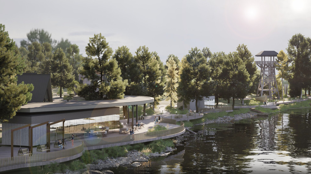 Разработка проекта парка отдыха в Сибири