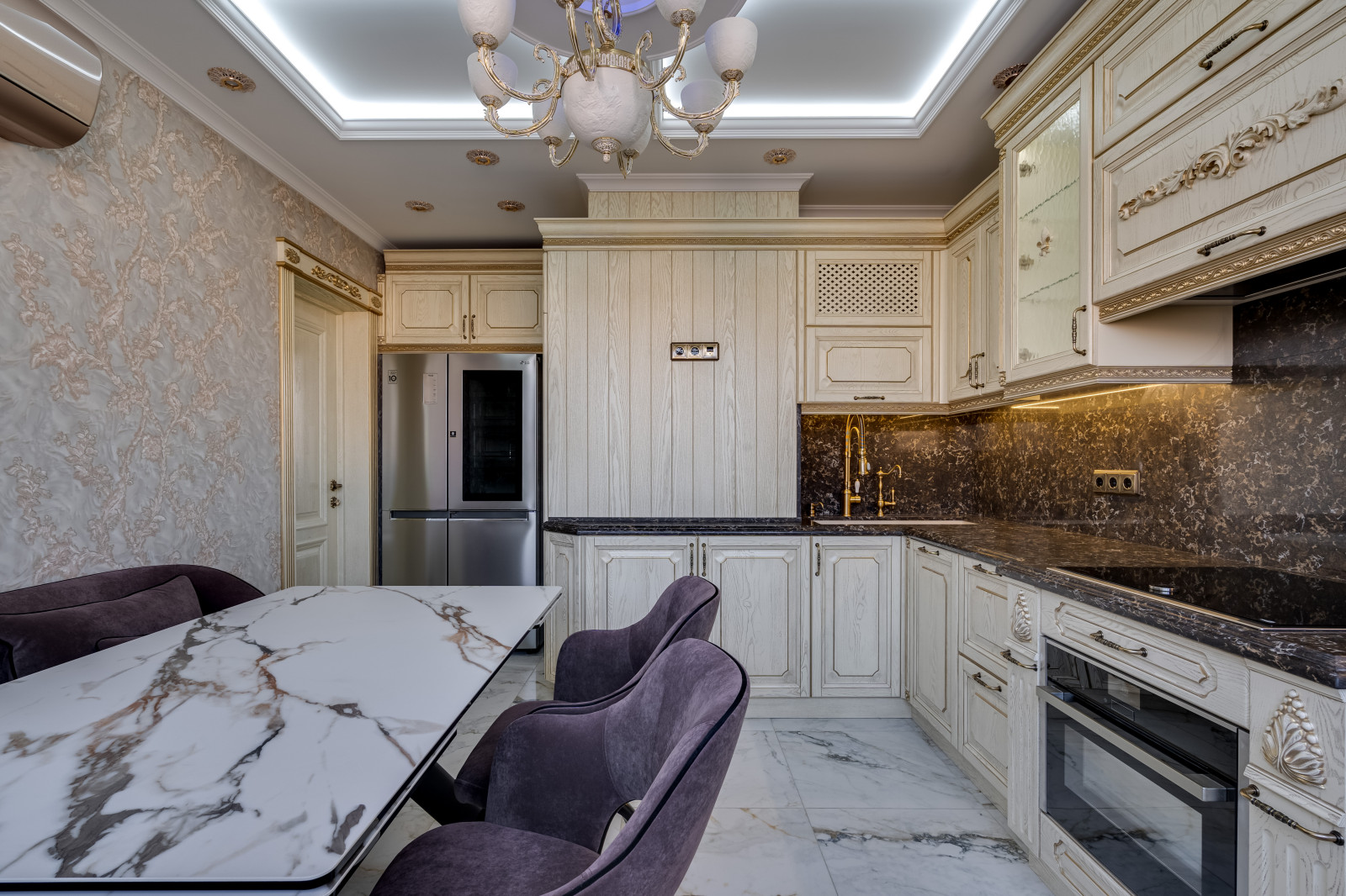 Кухонный гарнитур Ореховый Бульвар