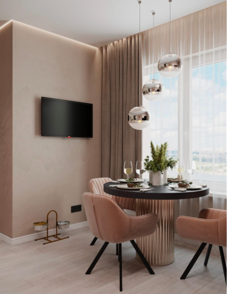 Дизайн проект 3х комнатной квартиры 82 м2 ЖК «Элегант» город Краснодар