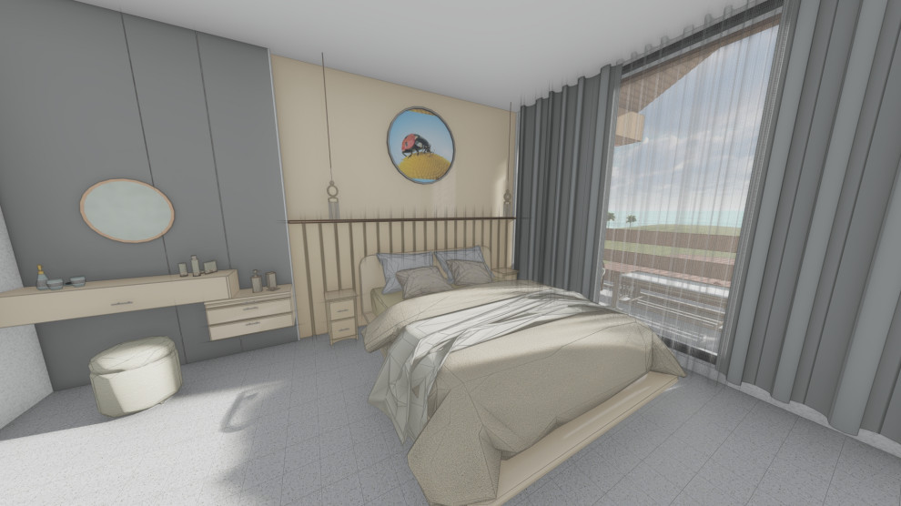 Планировки существующего коттеджа и планировка территории