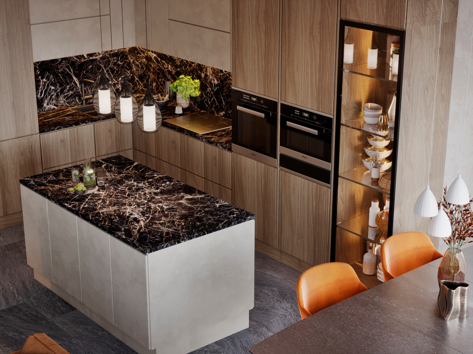 ДИЗАЙН ИНТЕРЬЕРА КВАРТИРЫ В ЖК GREEN PARK (ГРИН ПАРК), 90 КВ.М